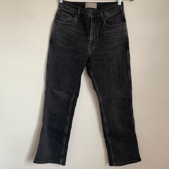 NEW Everlane The Cheeky Bootcut Jean in Washed Black - Picture 3 of 10